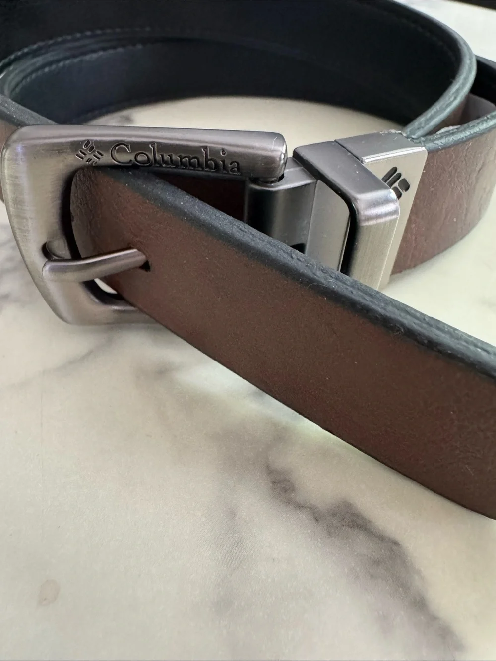 Columbia Reversible 2-in-1 Brown/Black Belt • Kids’ Large • New With Tags